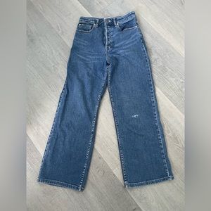 Free People wide leg jeans